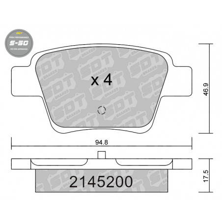 SDT HIGH PERFORMANCE 2145200