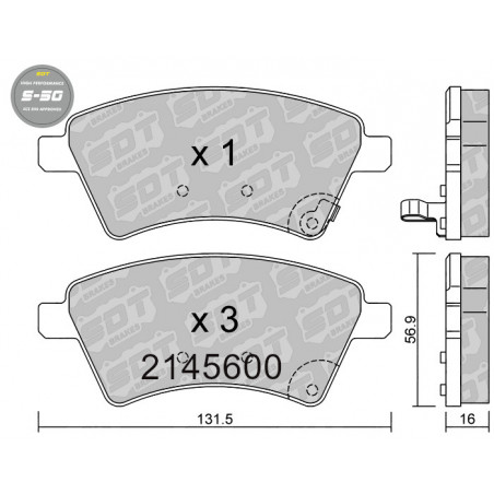 SDT HIGH PERFORMANCE 2145600