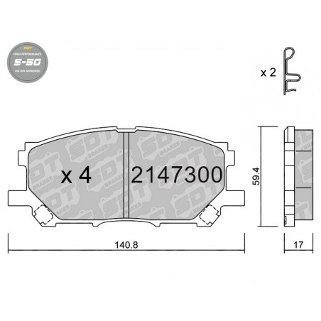 SDT HIGH PERFORMANCE 2147300