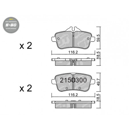 SDT HIGH PERFORMANCE 2150300