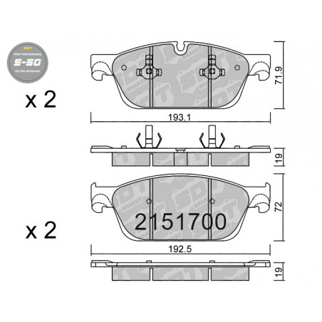 SDT HIGH PERFORMANCE 2151700