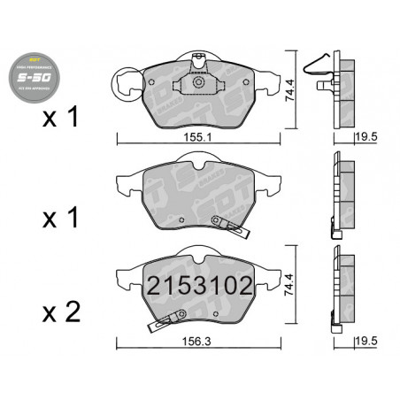 SDT HIGH PERFORMANCE 2153102