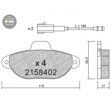 SDT HIGH PERFORMANCE 2158402