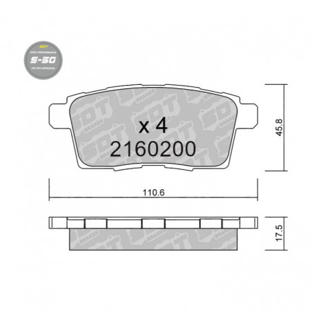 SDT HIGH PERFORMANCE 2160200