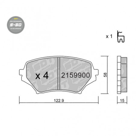 SDT HIGH PERFORMANCE 2159900