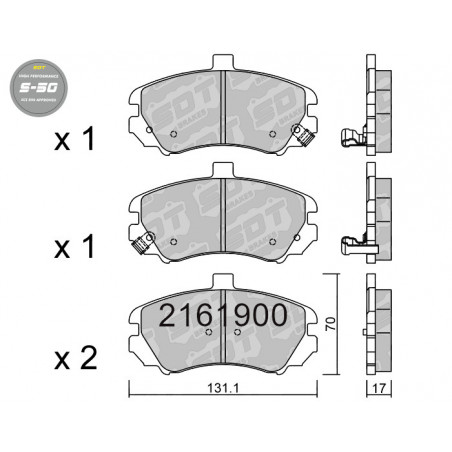 SDT HIGH PERFORMANCE 2161900