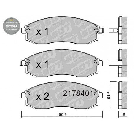 SDT HIGH PERFORMANCE 2178401