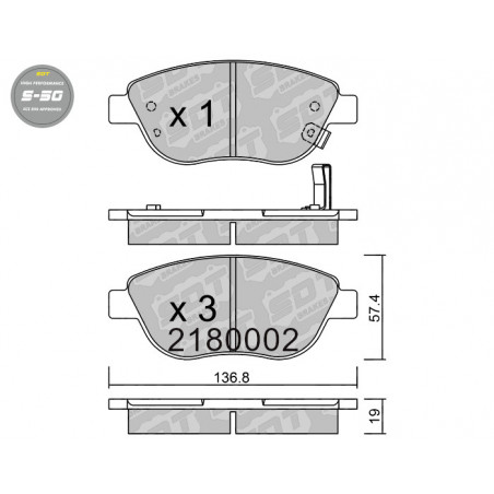SDT HIGH PERFORMANCE 2180002