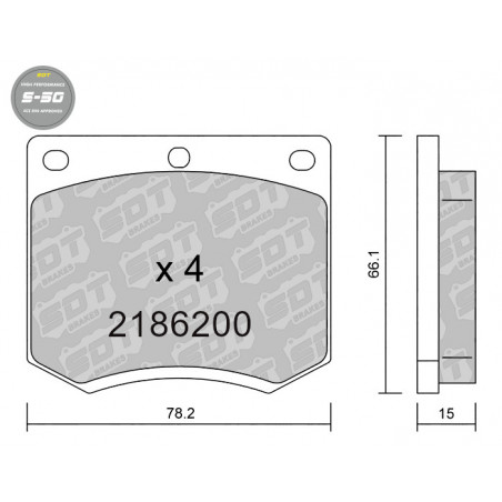 SDT HIGH PERFORMANCE 2186200
