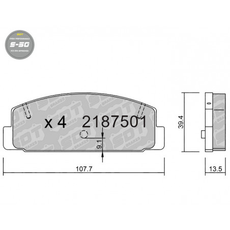 SDT HIGH PERFORMANCE 2187501