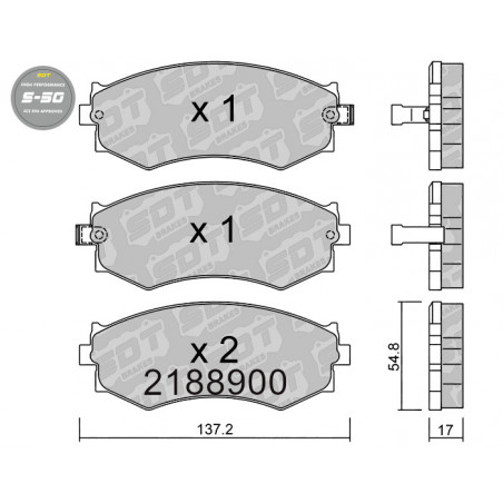 SDT HIGH PERFORMANCE 2188900