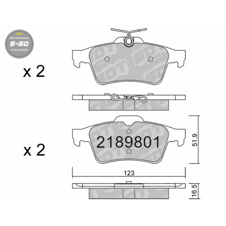 SDT HIGH PERFORMANCE 2189801