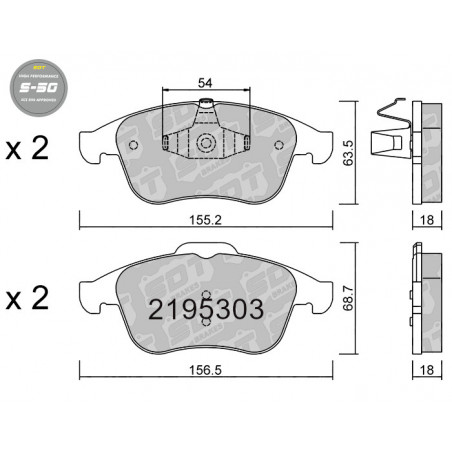 SDT HIGH PERFORMANCE 2195303