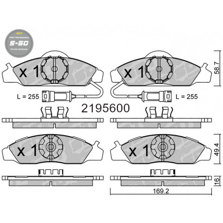SDT HIGH PERFORMANCE 2195600