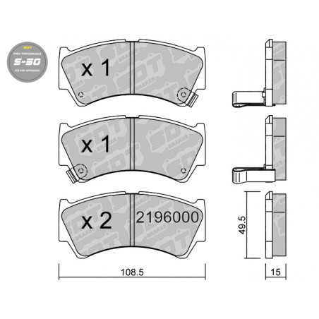SDT HIGH PERFORMANCE 2196000