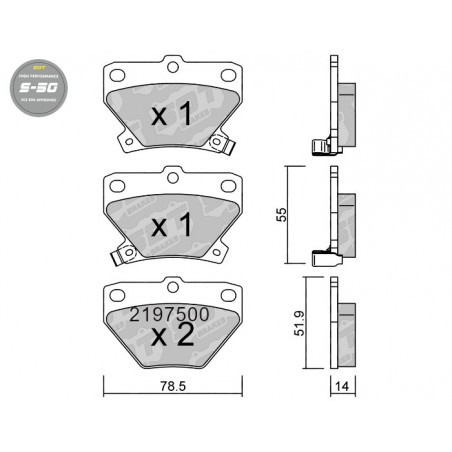 SDT HIGH PERFORMANCE 2197500