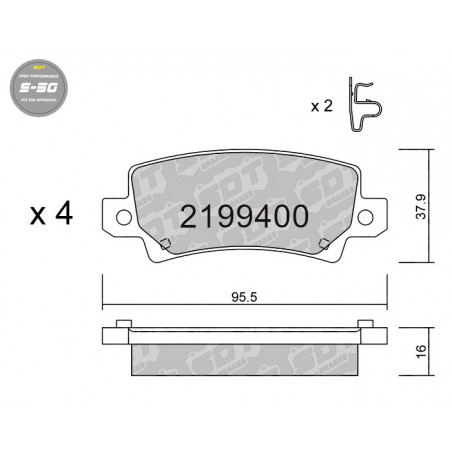 SDT HIGH PERFORMANCE 2199400