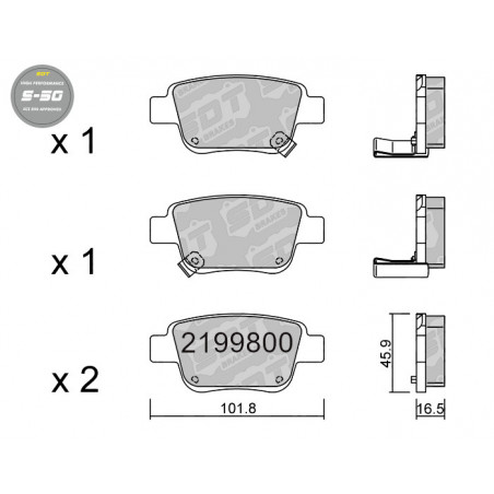 SDT HIGH PERFORMANCE 2199800