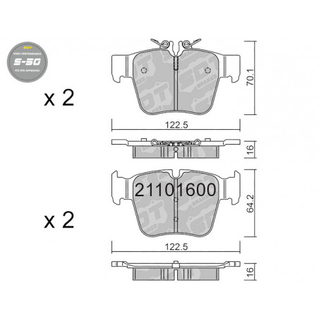 SDT HIGH PERFORMANCE 21101600