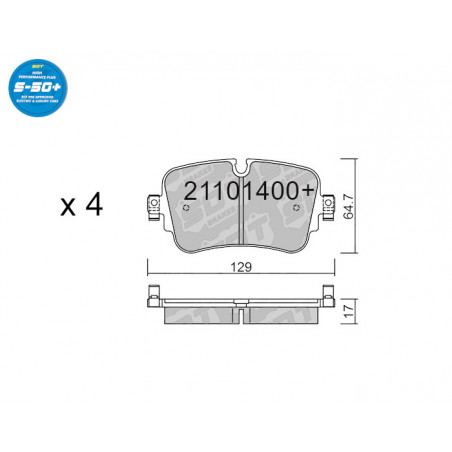 SDT HIGH PERFORMANCE+ 21101400+