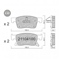 SDT HIGH PERFORMANCE 21104100