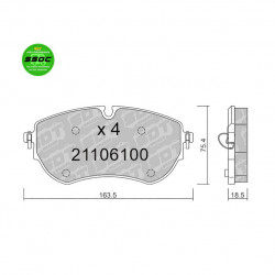 SDT HIGH PERFORMANCE 21106100