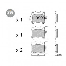 SDT HIGH PERFORMANCE 21109900