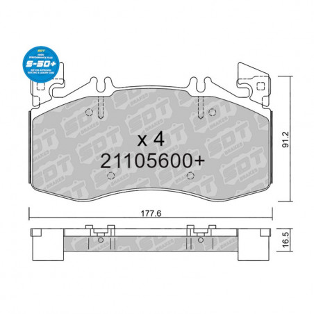 SDT HIGH PERFORMANCE+ 21105600+