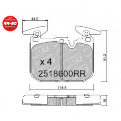 SDT RR-80 2518600RR