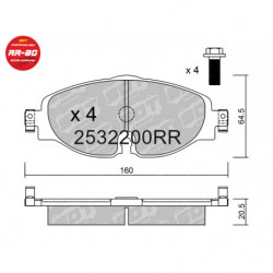 SDT RR-80 2532200RR