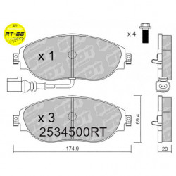 SDT RT-66 2534500RT