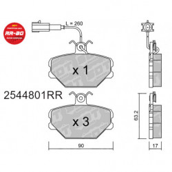 SDT RR-80 2544801RR