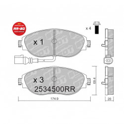 SDT RR-80 2534200RR