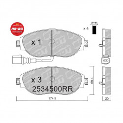 SDT RR-80 2534500RR