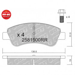 SDT RR-80 2581500RR