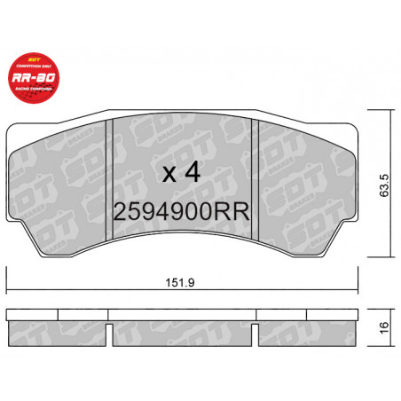 SDT RR-80 2594900RR