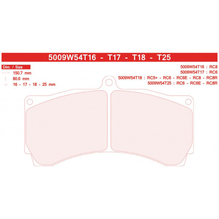 CARBONE LORRAINE RC5 5009W54T18RC5