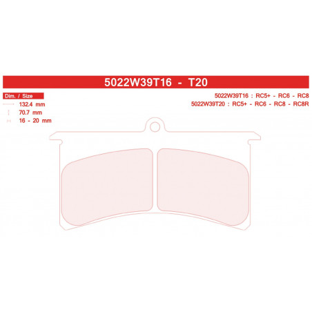 CARBONE LORRAINE RC5 5022W39T20RC5