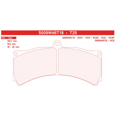 CARBONE LORRAINE RC6E 5009W46T18RC6E