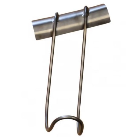 GANCHO PORTACASCOS INOX