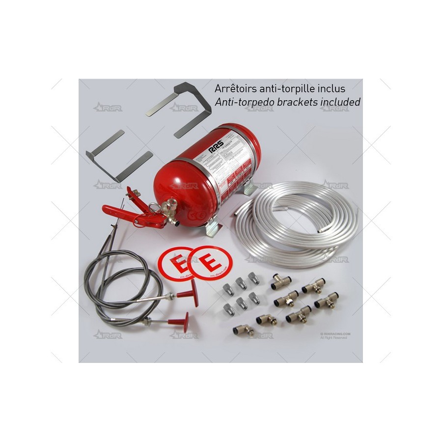 KIT EXTINCION FIA RRS ECOFIREX 4.25KG