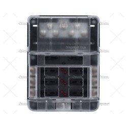 CAJA PORTA FUSIBLES 6P +...