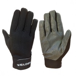 GUANTES WEILDER MECANICO NEGRO
