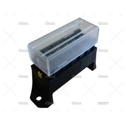CAJA PORTAFUSIBLES 6 FUSIBLES