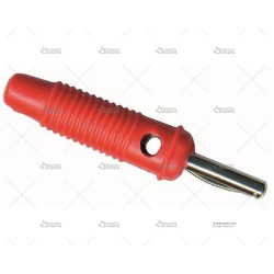 BANANA CON ESPARRAGO 4mm ROJA