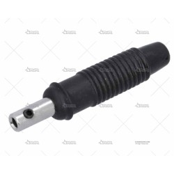 BANANA HEMBRA 4mm NEGRA