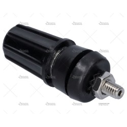 BORNE LATON NEGRO 4mm