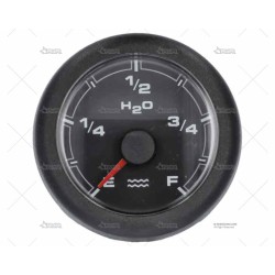 IND. AGUA OL 12/24V 52mm NEGRO