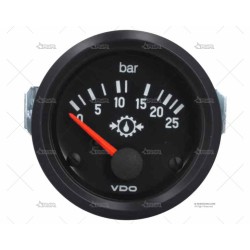 MANOMETRO VDO INT 25BAR 12V...