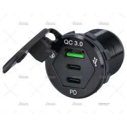 TOMA USB CARGA RAPIDA TIPO...
